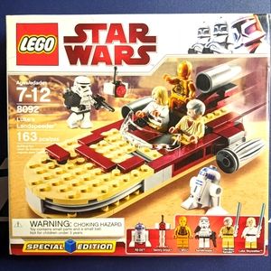 Lego 8092 Special Edition Luke's Landspeeder ( Sealed and retired set )